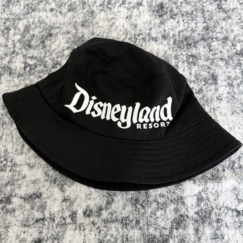 Disneyland Resort Spirit Jersey Bucket Hat Black Adult One Size Disney Parks